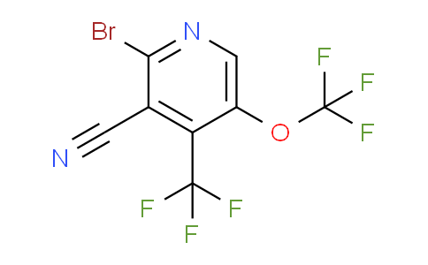 AM74420 | 1806103-95-6 | 2-Bromo-3-cyano-5-(trifluoromethoxy)-4-(trifluoromethyl)pyridine