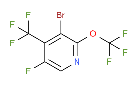 AM74430 | 1803448-42-1 | 3-Bromo-5-fluoro-2-(trifluoromethoxy)-4-(trifluoromethyl)pyridine