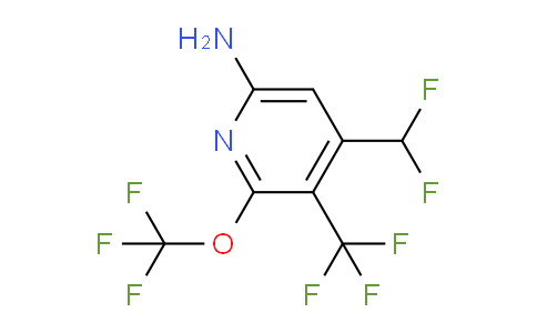 AM74432 | 1803633-38-6 | 6-Amino-4-(difluoromethyl)-2-(trifluoromethoxy)-3-(trifluoromethyl)pyridine