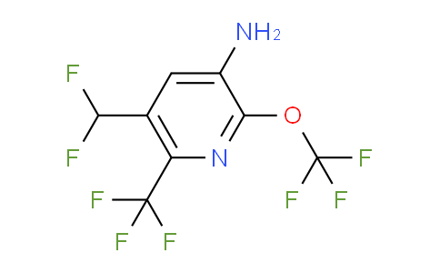 AM74436 | 1806100-45-7 | 3-Amino-5-(difluoromethyl)-2-(trifluoromethoxy)-6-(trifluoromethyl)pyridine