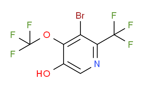 AM74437 | 1804444-83-4 | 3-Bromo-5-hydroxy-4-(trifluoromethoxy)-2-(trifluoromethyl)pyridine