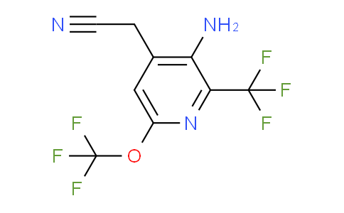 AM74444 | 1804535-45-2 | 3-Amino-6-(trifluoromethoxy)-2-(trifluoromethyl)pyridine-4-acetonitrile