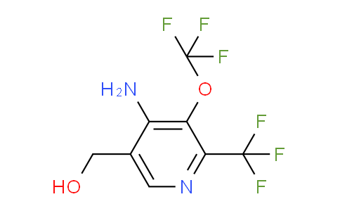AM74449 | 1804377-56-7 | 4-Amino-3-(trifluoromethoxy)-2-(trifluoromethyl)pyridine-5-methanol