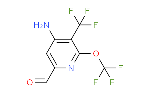 AM74451 | 1803948-25-5 | 4-Amino-2-(trifluoromethoxy)-3-(trifluoromethyl)pyridine-6-carboxaldehyde