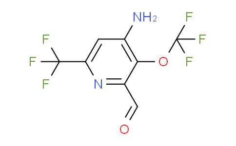 AM74452 | 1804542-93-5 | 4-Amino-3-(trifluoromethoxy)-6-(trifluoromethyl)pyridine-2-carboxaldehyde