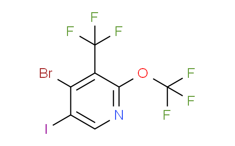 AM74453 | 1804594-65-7 | 4-Bromo-5-iodo-2-(trifluoromethoxy)-3-(trifluoromethyl)pyridine