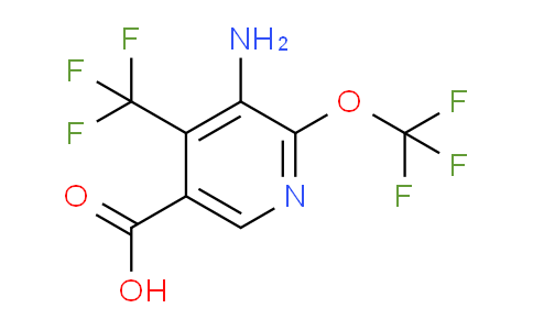 AM74456 | 1803994-82-2 | 3-Amino-2-(trifluoromethoxy)-4-(trifluoromethyl)pyridine-5-carboxylic acid