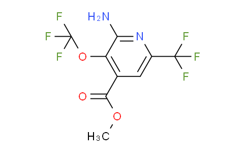 AM74457 | 1804483-64-4 | Methyl 2-amino-3-(trifluoromethoxy)-6-(trifluoromethyl)pyridine-4-carboxylate