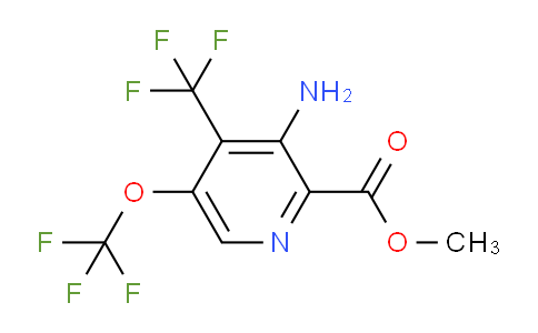 AM74461 | 1806101-95-0 | Methyl 3-amino-5-(trifluoromethoxy)-4-(trifluoromethyl)pyridine-2-carboxylate
