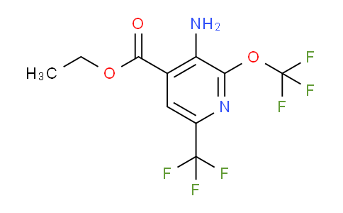 AM74464 | 1806198-44-6 | Ethyl 3-amino-2-(trifluoromethoxy)-6-(trifluoromethyl)pyridine-4-carboxylate