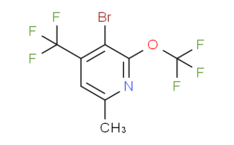 AM74469 | 1804580-55-9 | 3-Bromo-6-methyl-2-(trifluoromethoxy)-4-(trifluoromethyl)pyridine