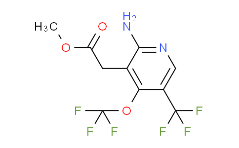 AM74472 | 1806001-25-1 | Methyl 2-amino-4-(trifluoromethoxy)-5-(trifluoromethyl)pyridine-3-acetate
