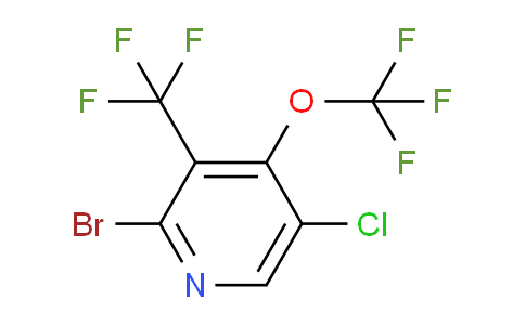 2-Bromo-5-chloro-4-(trifluoromethoxy)-3-(trifluoromethyl)pyridine