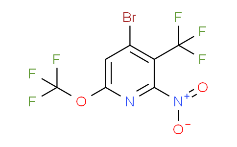 AM74479 | 1804601-35-1 | 4-Bromo-2-nitro-6-(trifluoromethoxy)-3-(trifluoromethyl)pyridine