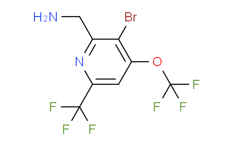 AM74483 | 1803637-81-1 | 2-(Aminomethyl)-3-bromo-4-(trifluoromethoxy)-6-(trifluoromethyl)pyridine