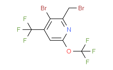 3-Bromo-2-(bromomethyl)-6-(trifluoromethoxy)-4-(trifluoromethyl)pyridine