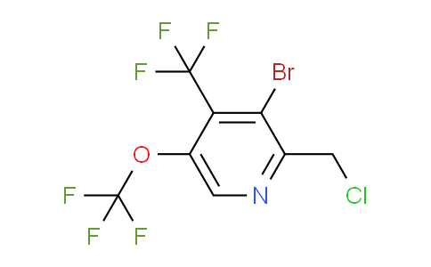 AM74493 | 1804632-63-0 | 3-Bromo-2-(chloromethyl)-5-(trifluoromethoxy)-4-(trifluoromethyl)pyridine