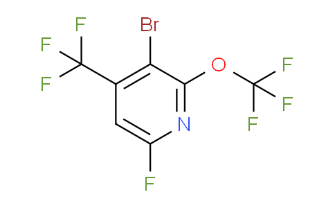 AM74494 | 1806024-46-3 | 3-Bromo-6-fluoro-2-(trifluoromethoxy)-4-(trifluoromethyl)pyridine