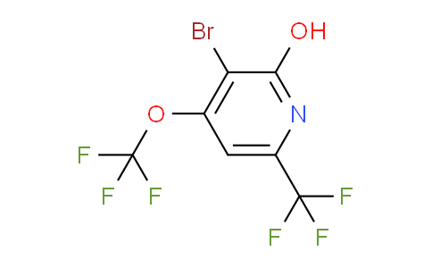 AM74497 | 1804444-71-0 | 3-Bromo-2-hydroxy-4-(trifluoromethoxy)-6-(trifluoromethyl)pyridine