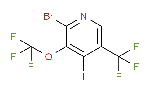 AM74503 | 1804579-72-3 | 2-Bromo-4-iodo-3-(trifluoromethoxy)-5-(trifluoromethyl)pyridine