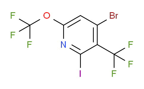 AM74504 | 1804632-50-5 | 4-Bromo-2-iodo-6-(trifluoromethoxy)-3-(trifluoromethyl)pyridine
