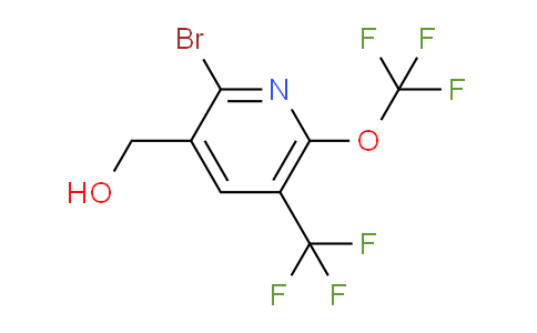 2-Bromo-6-(trifluoromethoxy)-5-(trifluoromethyl)pyridine-3-methanol