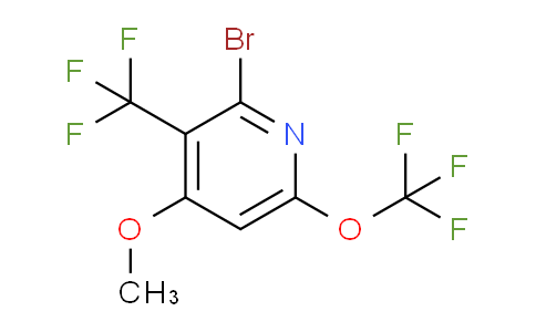 AM74510 | 1806143-24-7 | 2-Bromo-4-methoxy-6-(trifluoromethoxy)-3-(trifluoromethyl)pyridine