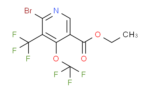 AM74519 | 1803963-57-6 | Ethyl 2-bromo-4-(trifluoromethoxy)-3-(trifluoromethyl)pyridine-5-carboxylate