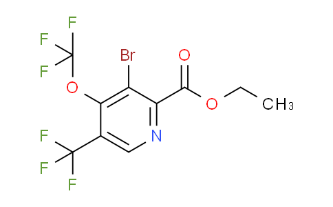 AM74521 | 1803920-99-1 | Ethyl 3-bromo-4-(trifluoromethoxy)-5-(trifluoromethyl)pyridine-2-carboxylate