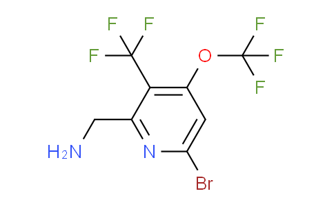 AM74532 | 1806093-44-6 | 2-(Aminomethyl)-6-bromo-4-(trifluoromethoxy)-3-(trifluoromethyl)pyridine