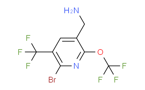AM74535 | 1806201-54-6 | 3-(Aminomethyl)-6-bromo-2-(trifluoromethoxy)-5-(trifluoromethyl)pyridine