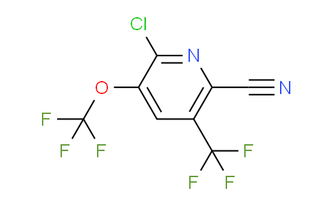 AM74536 | 1803639-93-1 | 2-Chloro-6-cyano-3-(trifluoromethoxy)-5-(trifluoromethyl)pyridine