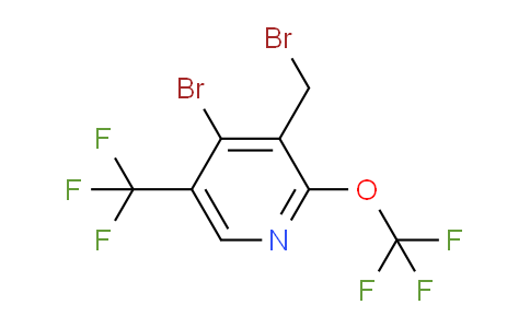 4-Bromo-3-(bromomethyl)-2-(trifluoromethoxy)-5-(trifluoromethyl)pyridine