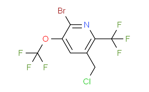 AM74542 | 1804654-76-9 | 2-Bromo-5-(chloromethyl)-3-(trifluoromethoxy)-6-(trifluoromethyl)pyridine