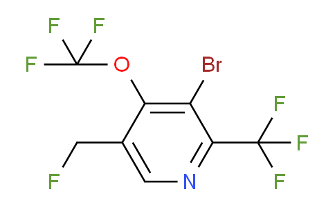 AM74546 | 1803527-98-1 | 3-Bromo-5-(fluoromethyl)-4-(trifluoromethoxy)-2-(trifluoromethyl)pyridine