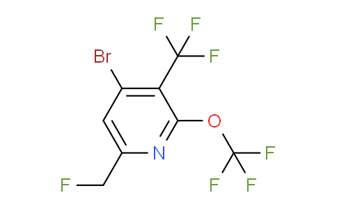 AM74548 | 1806098-08-7 | 4-Bromo-6-(fluoromethyl)-2-(trifluoromethoxy)-3-(trifluoromethyl)pyridine
