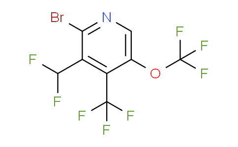 AM74551 | 1803931-23-8 | 2-Bromo-3-(difluoromethyl)-5-(trifluoromethoxy)-4-(trifluoromethyl)pyridine