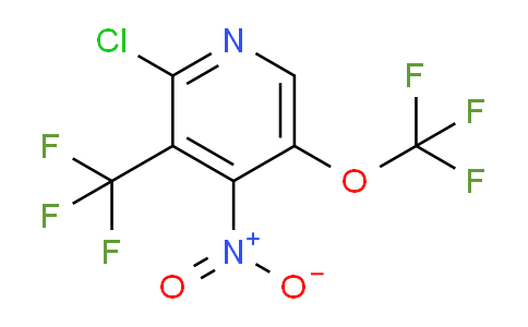 2-Chloro-4-nitro-5-(trifluoromethoxy)-3-(trifluoromethyl)pyridine