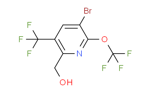AM74567 | 1804727-23-8 | 3-Bromo-2-(trifluoromethoxy)-5-(trifluoromethyl)pyridine-6-methanol