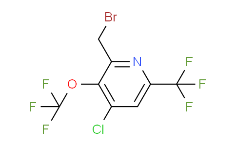 AM74573 | 1806151-98-3 | 2-(Bromomethyl)-4-chloro-3-(trifluoromethoxy)-6-(trifluoromethyl)pyridine