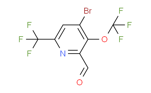 AM74574 | 1806083-58-8 | 4-Bromo-3-(trifluoromethoxy)-6-(trifluoromethyl)pyridine-2-carboxaldehyde