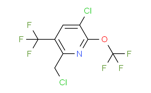 AM74583 | 1804468-97-0 | 3-Chloro-6-(chloromethyl)-2-(trifluoromethoxy)-5-(trifluoromethyl)pyridine