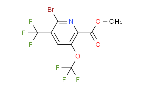 AM74584 | 1803638-13-2 | Methyl 2-bromo-5-(trifluoromethoxy)-3-(trifluoromethyl)pyridine-6-carboxylate