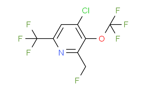 AM74587 | 1803647-77-9 | 4-Chloro-2-(fluoromethyl)-3-(trifluoromethoxy)-6-(trifluoromethyl)pyridine