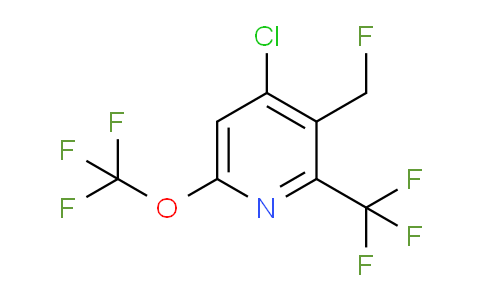AM74591 | 1804003-77-7 | 4-Chloro-3-(fluoromethyl)-6-(trifluoromethoxy)-2-(trifluoromethyl)pyridine