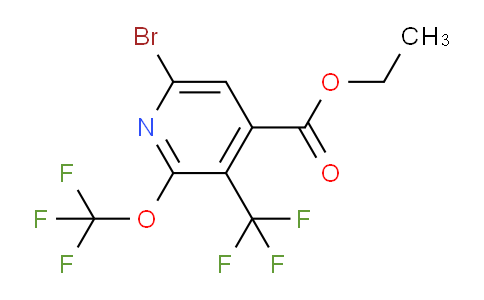 AM74592 | 1804728-07-1 | Ethyl 6-bromo-2-(trifluoromethoxy)-3-(trifluoromethyl)pyridine-4-carboxylate