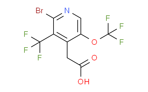 AM74601 | 1804445-92-8 | 2-Bromo-5-(trifluoromethoxy)-3-(trifluoromethyl)pyridine-4-acetic acid
