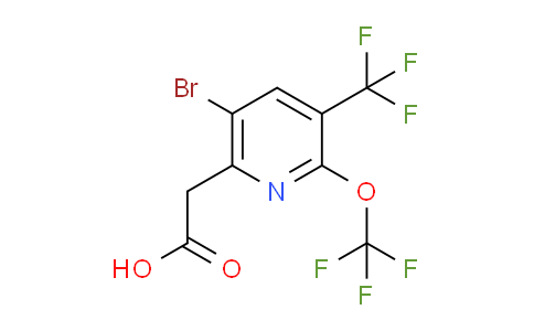 AM74603 | 1804728-24-2 | 5-Bromo-2-(trifluoromethoxy)-3-(trifluoromethyl)pyridine-6-acetic acid