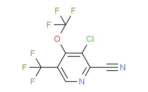 AM74610 | 1803708-26-0 | 3-Chloro-2-cyano-4-(trifluoromethoxy)-5-(trifluoromethyl)pyridine