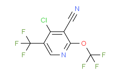 AM74612 | 1803913-07-6 | 4-Chloro-3-cyano-2-(trifluoromethoxy)-5-(trifluoromethyl)pyridine